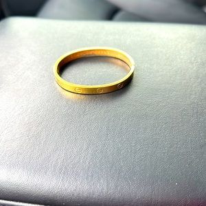 1970 Aldo cipullo Charles Revson,inc gold electroplate small dipped in 14k gold